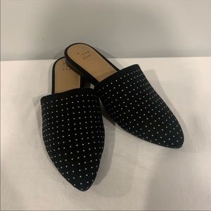 Studded Mule Slip-Ons